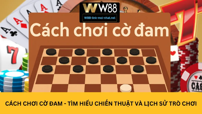 Cách chơi cờ đam - Tìm hiểu chiến thuật và lịch sử trò chơi