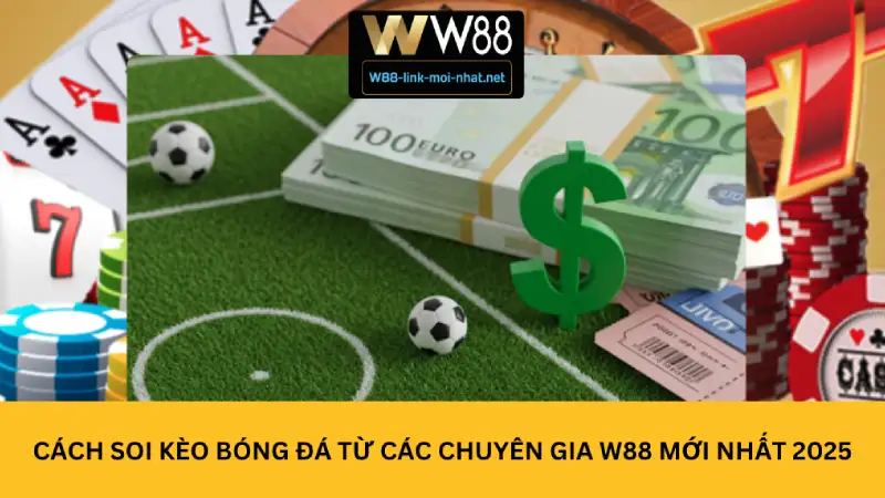 Cách soi kèo bóng đá từ các chuyên gia W88 mới nhất 2025