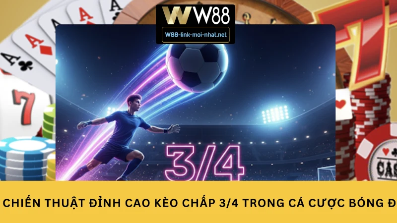 3 Chiến Thuật Đỉnh Cao Kèo Chấp 3/4 Trong Cá Cược Bóng Đá