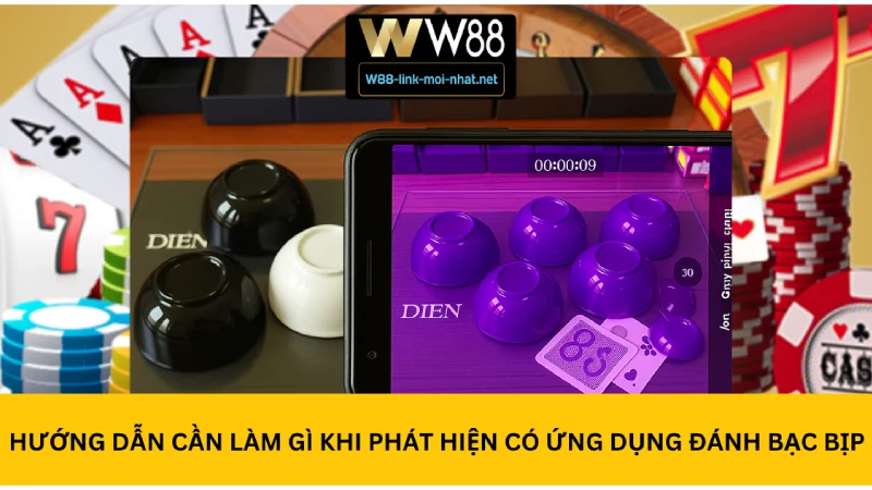 Làm Gì Khi Bị Phát Hiện Có Ứng Dụng Đánh Bạc Bịp Hướng dẫn cần làm gì khi phát hiện có ứng dụng đánh bạc bịp