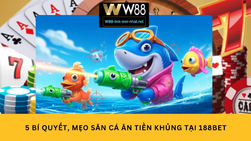 5 Bí quyết, mẹo săn cá ăn tiền khủng tại 188bet