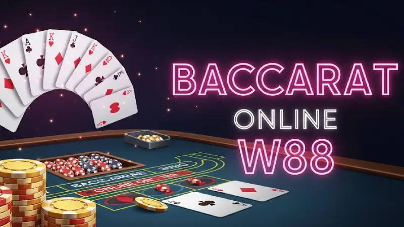 Baccarat trực tuyến W88 - Game bài hay HOT nhất 2025